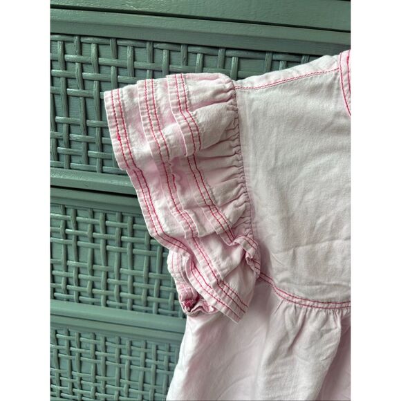 NWOT THML flutter sleeve top, Small $78 F18 - Picture 3 of 8